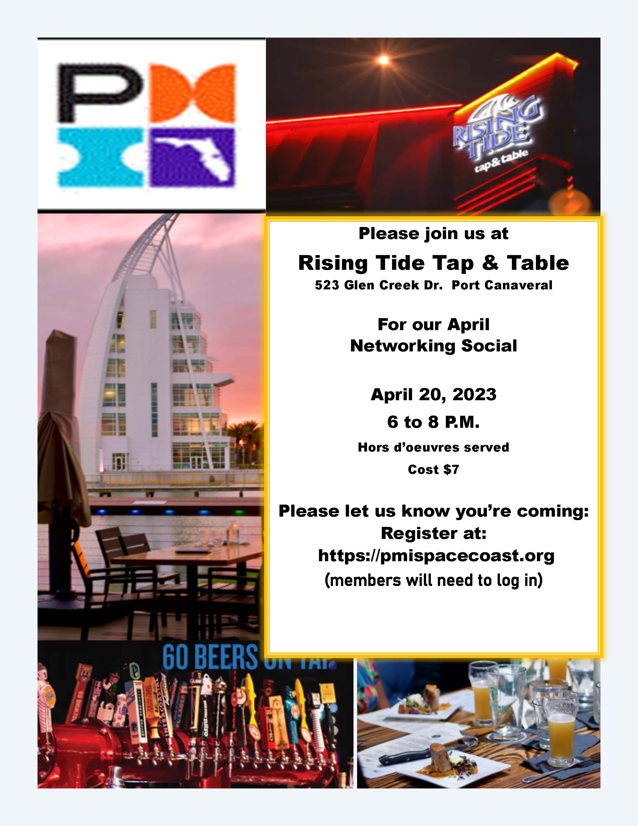 April 2023 Networking Flier Rising Tide