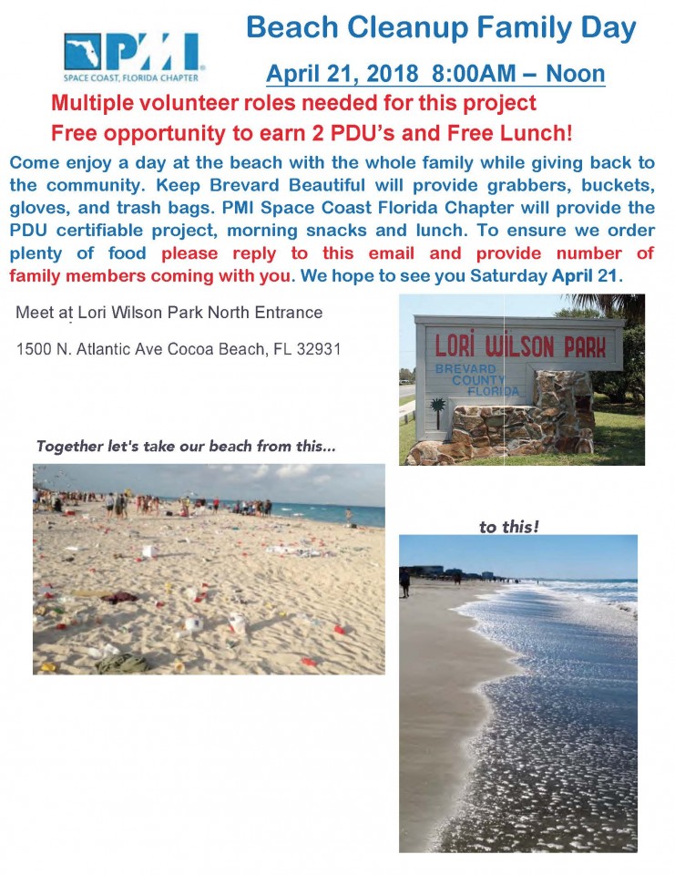 Beach Cleanup Info