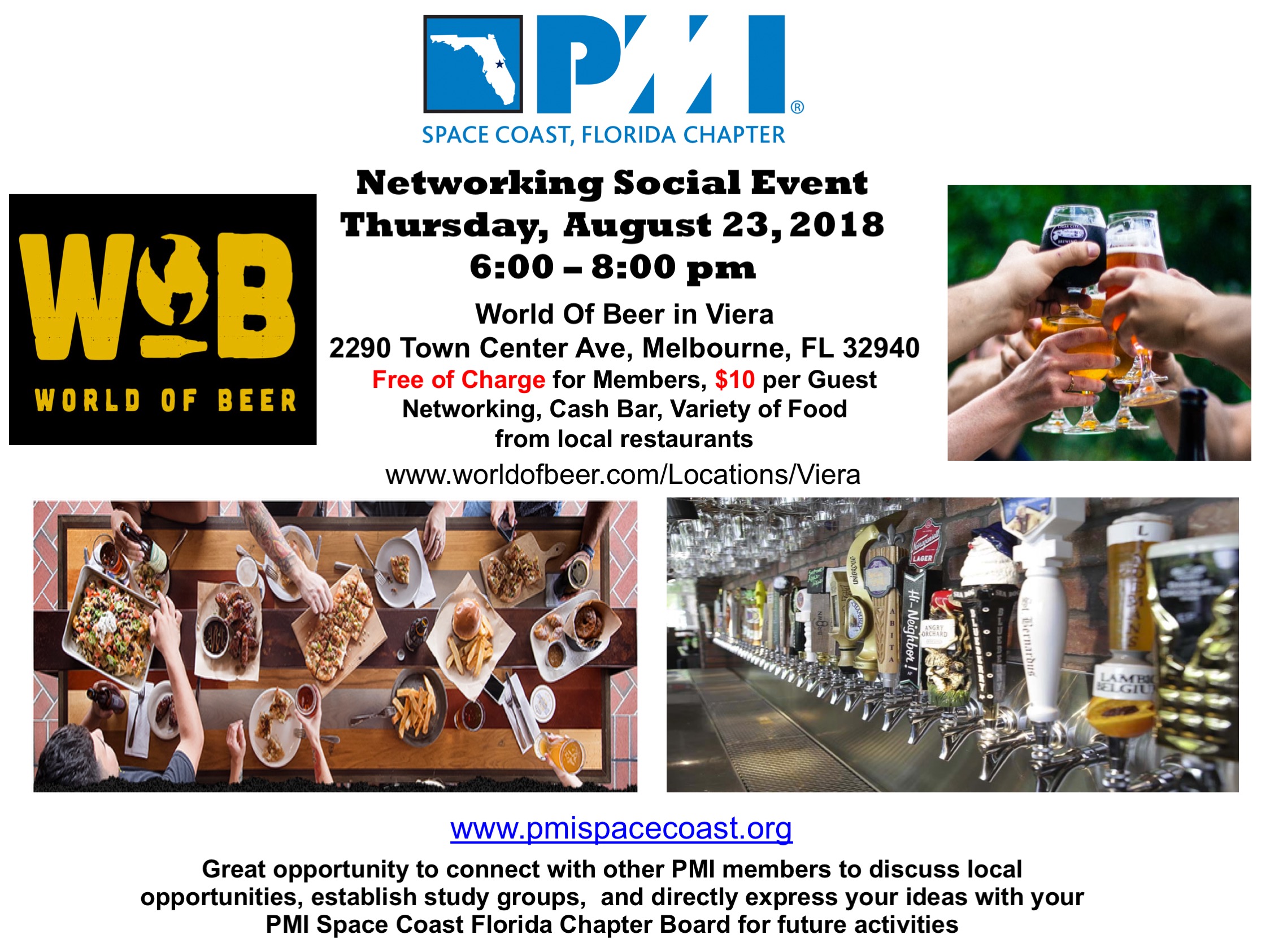 Networking Social Flyer August 2018 1