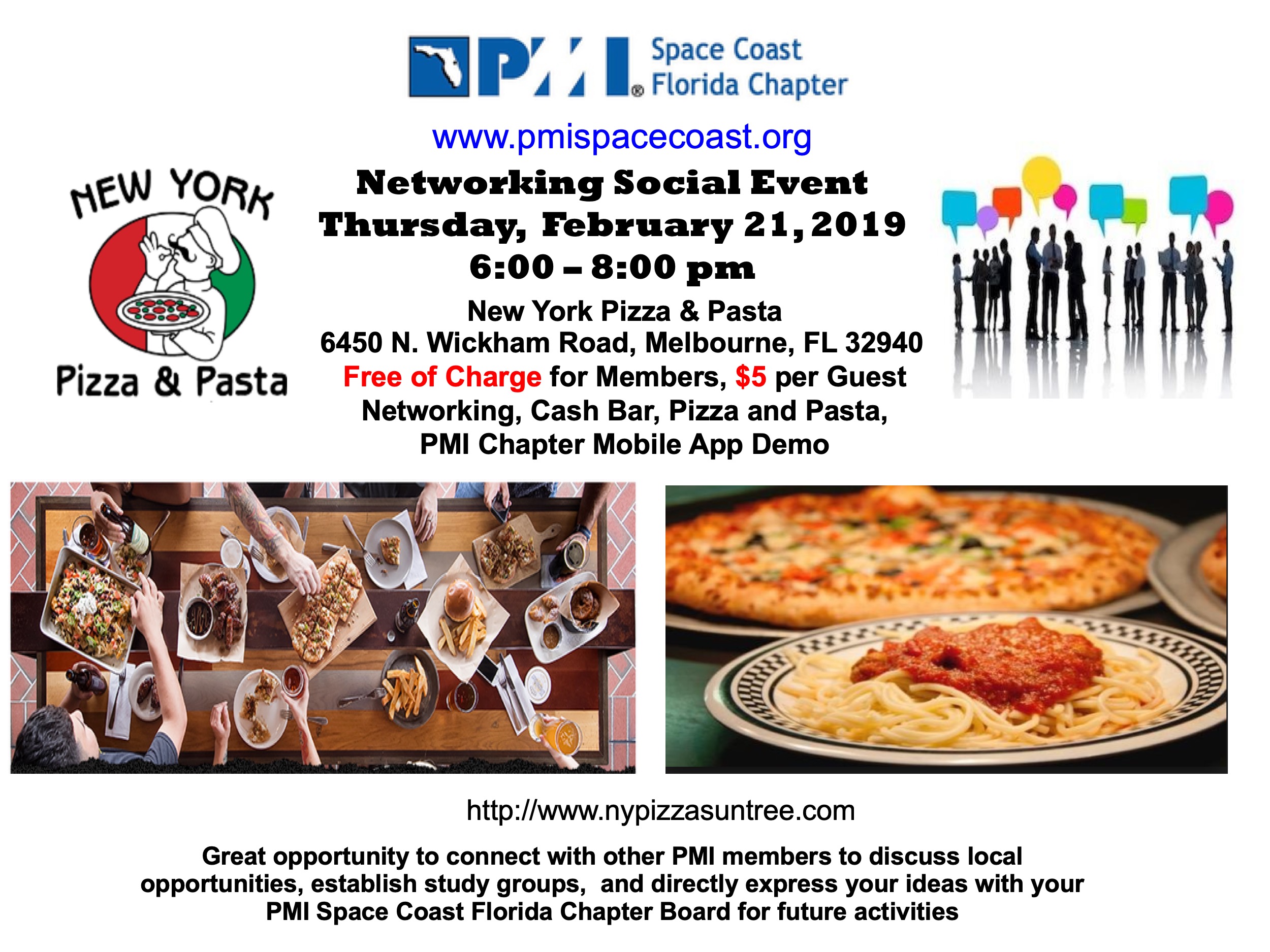Networking Social Flyer February 2019 1