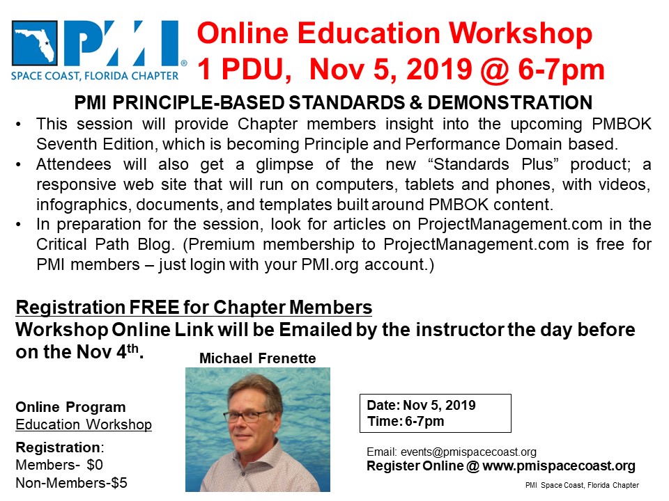 PMI SCFC 2019 Nov Online Speaker