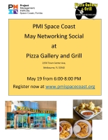 May Networking Social at Pizza Gallery and Grill